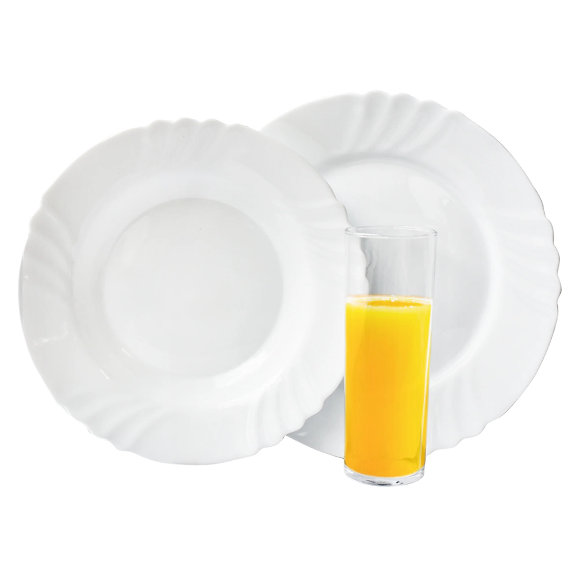 Vajilla Bormioli Rocco Vintage Ebro Vidrio Opal 12pz - Imagen 4