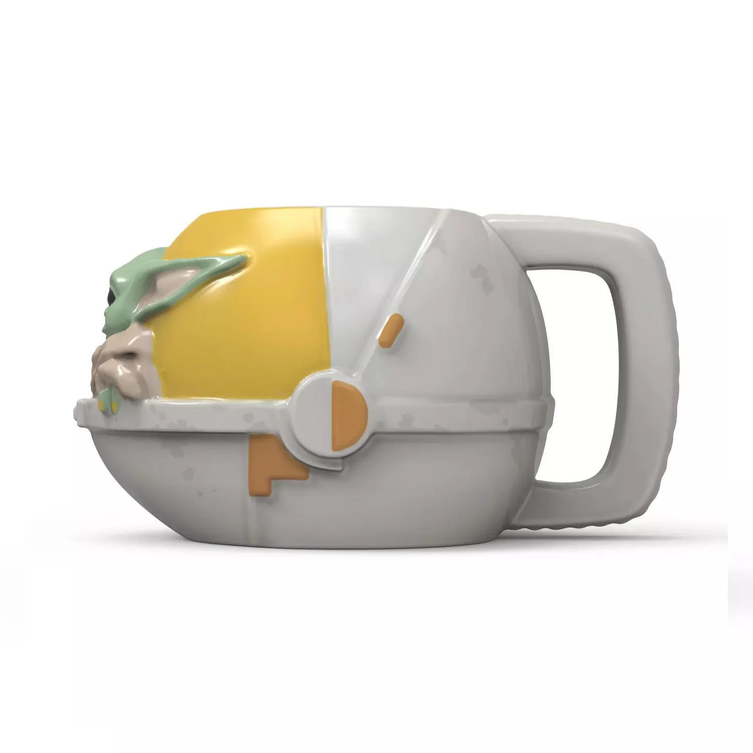 Taza de Cerámica 3D Zak Disney Baby Yoda Mandalorian 473ml - Imagen 3