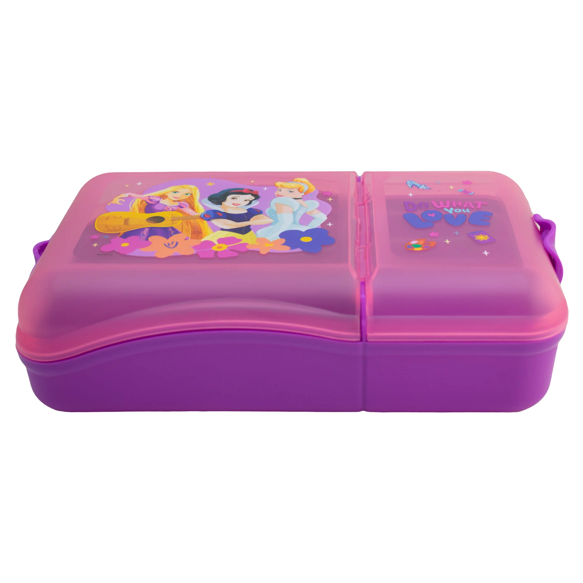 Contenedor para Alimentos Con 2 Divisiones Distintos Personajes - Imagen 6