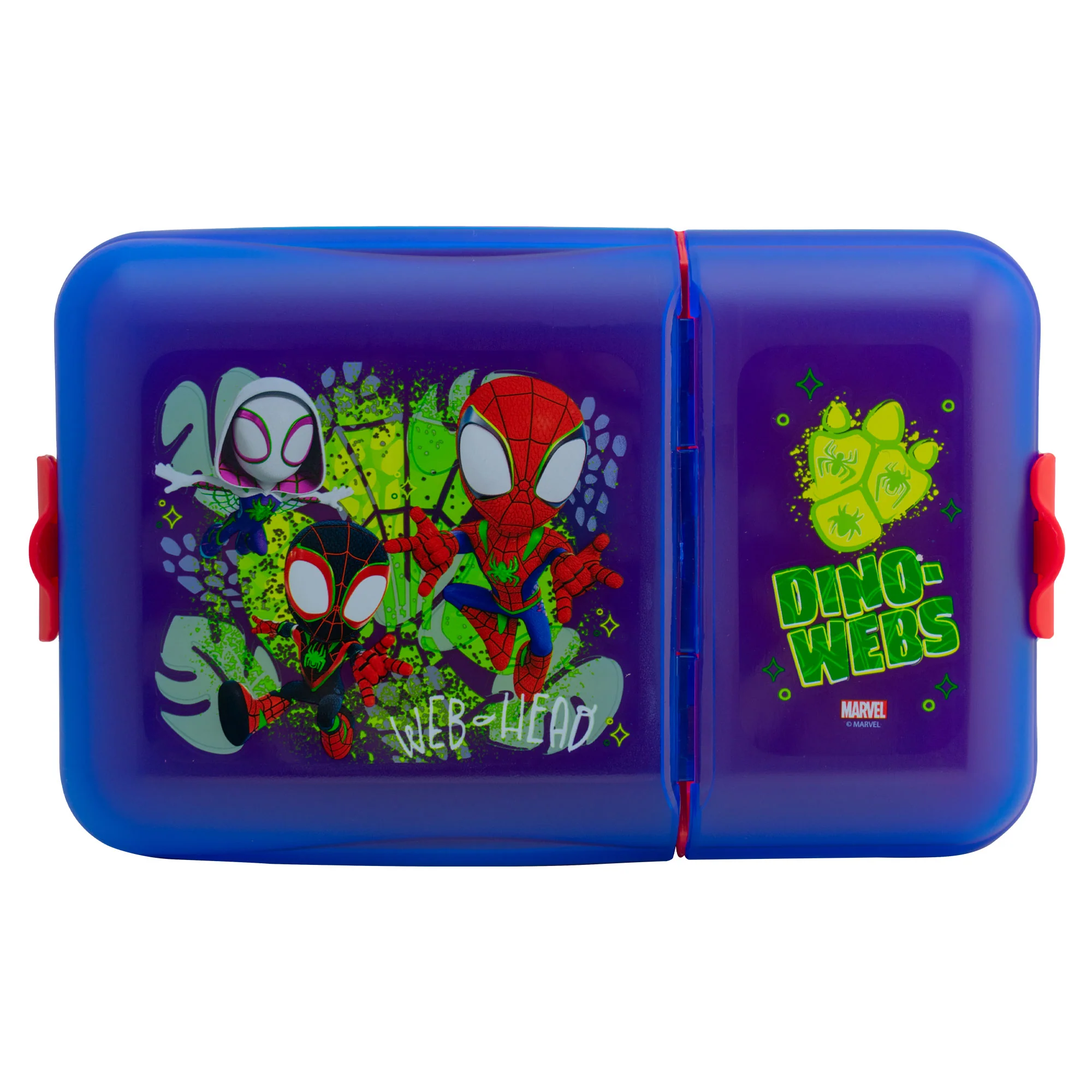 Contenedor para Alimentos Con 2 Divisiones Distintos Personajes - Imagen 9