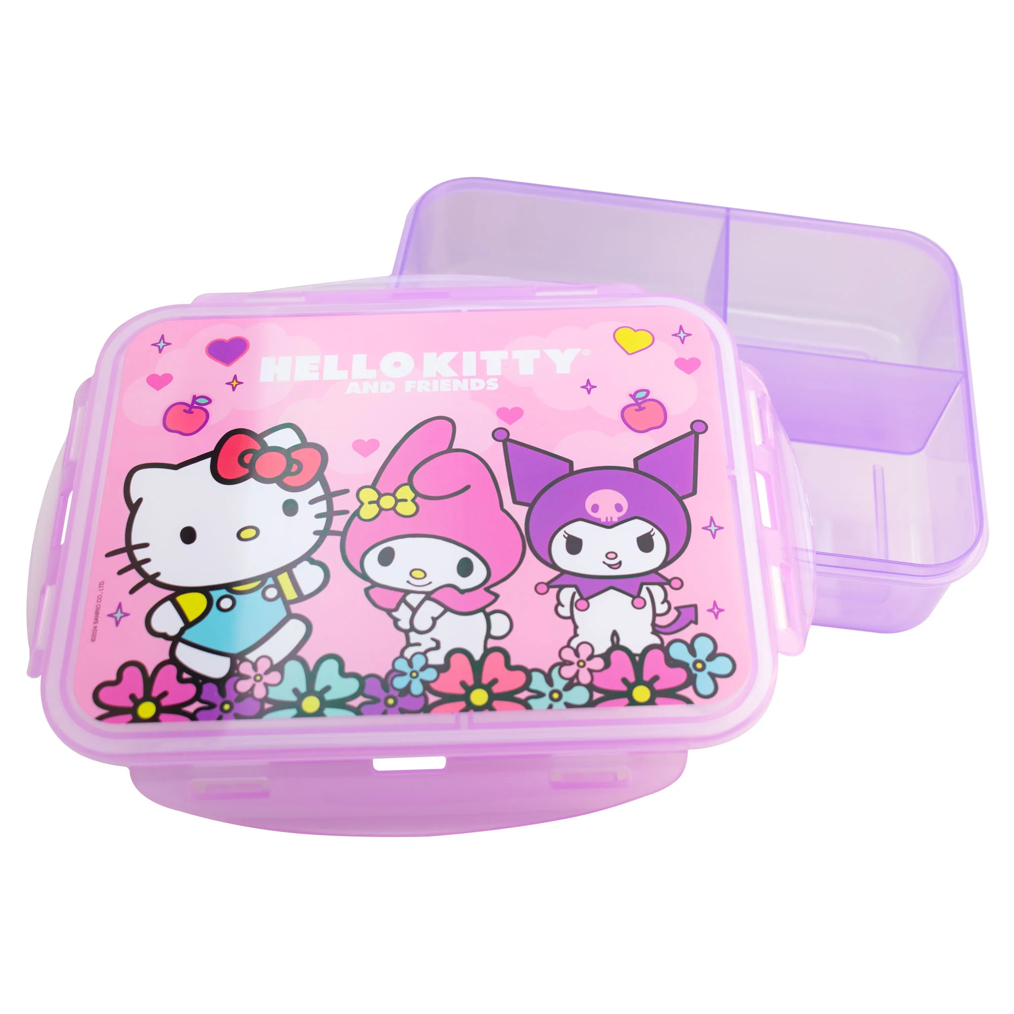 Contenedor para Alimentos con 3 Divisiones Distintos Personajes - Imagen 9