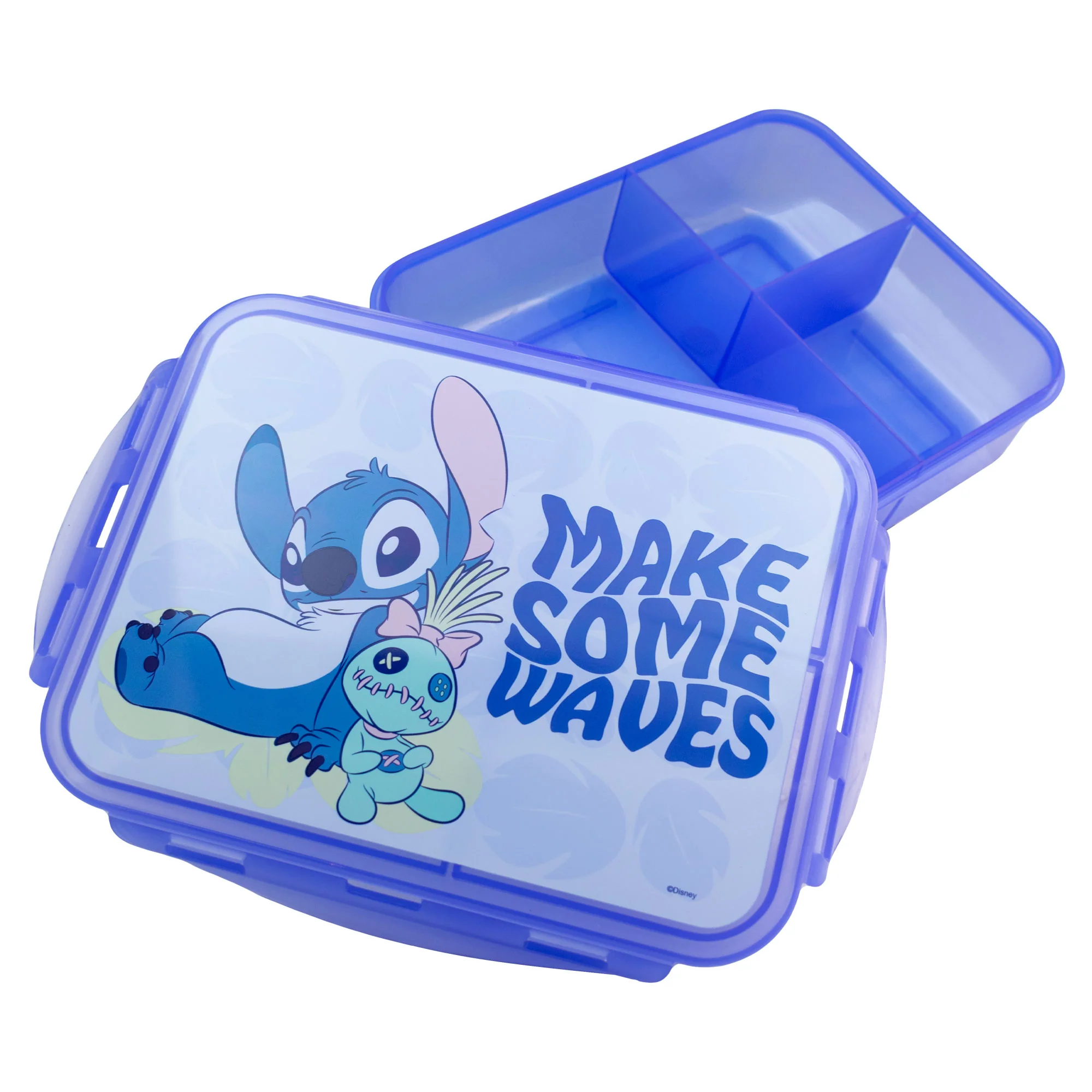 Contenedor para Alimentos con 3 Divisiones Distintos Personajes - Imagen 5