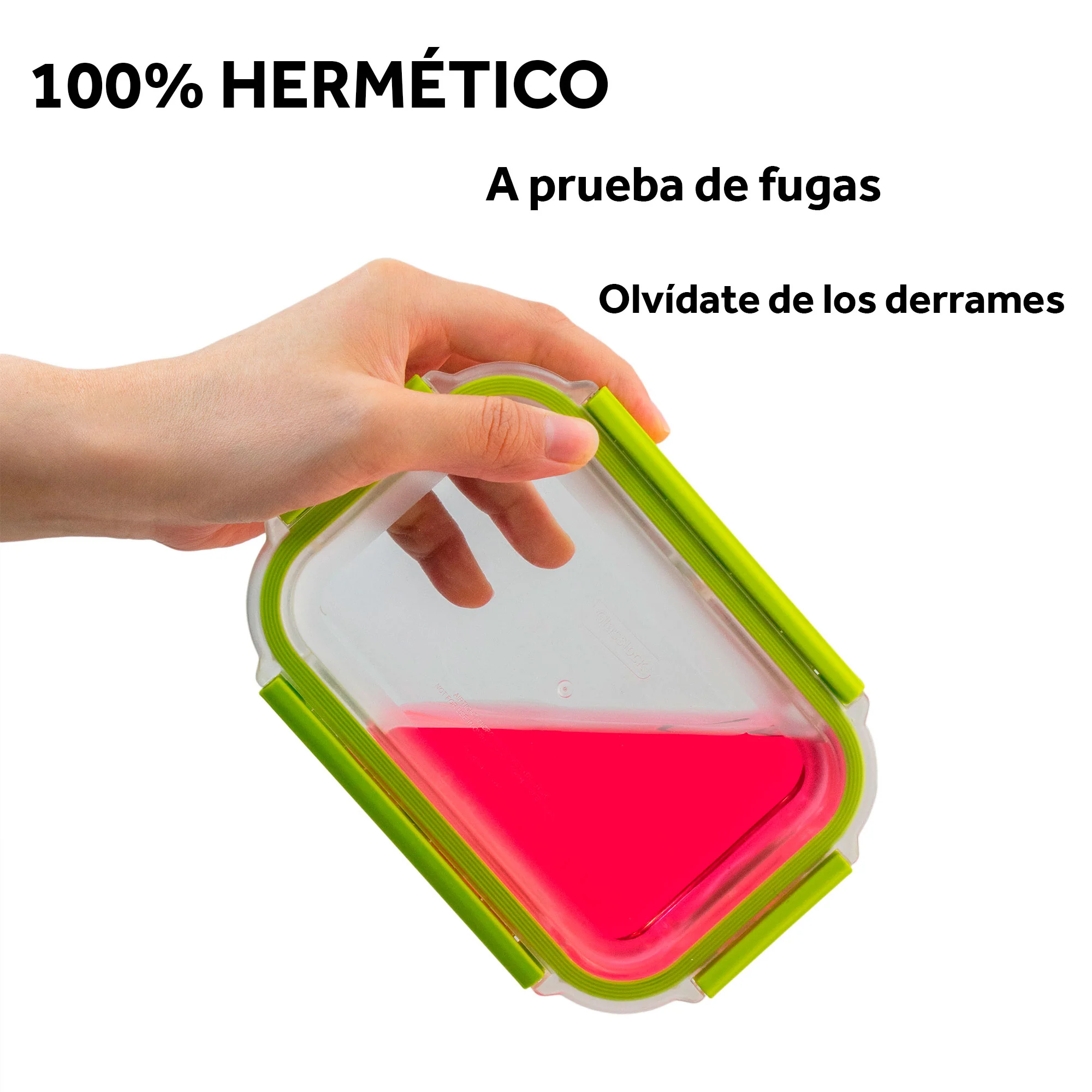 Juego De Herméticos Rectangulares Diferentes Colores - Imagen 3