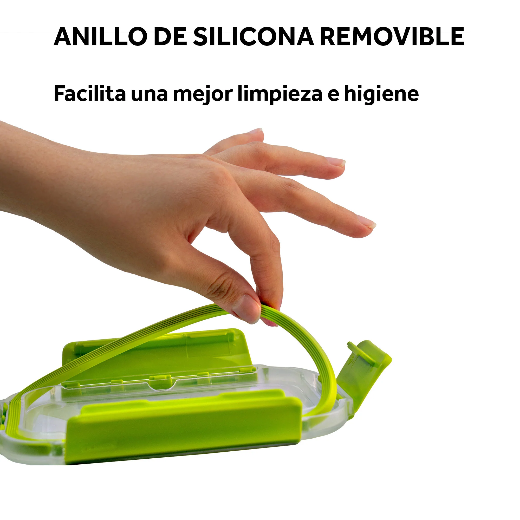 Juego De Herméticos Rectangulares Diferentes Colores - Imagen 4