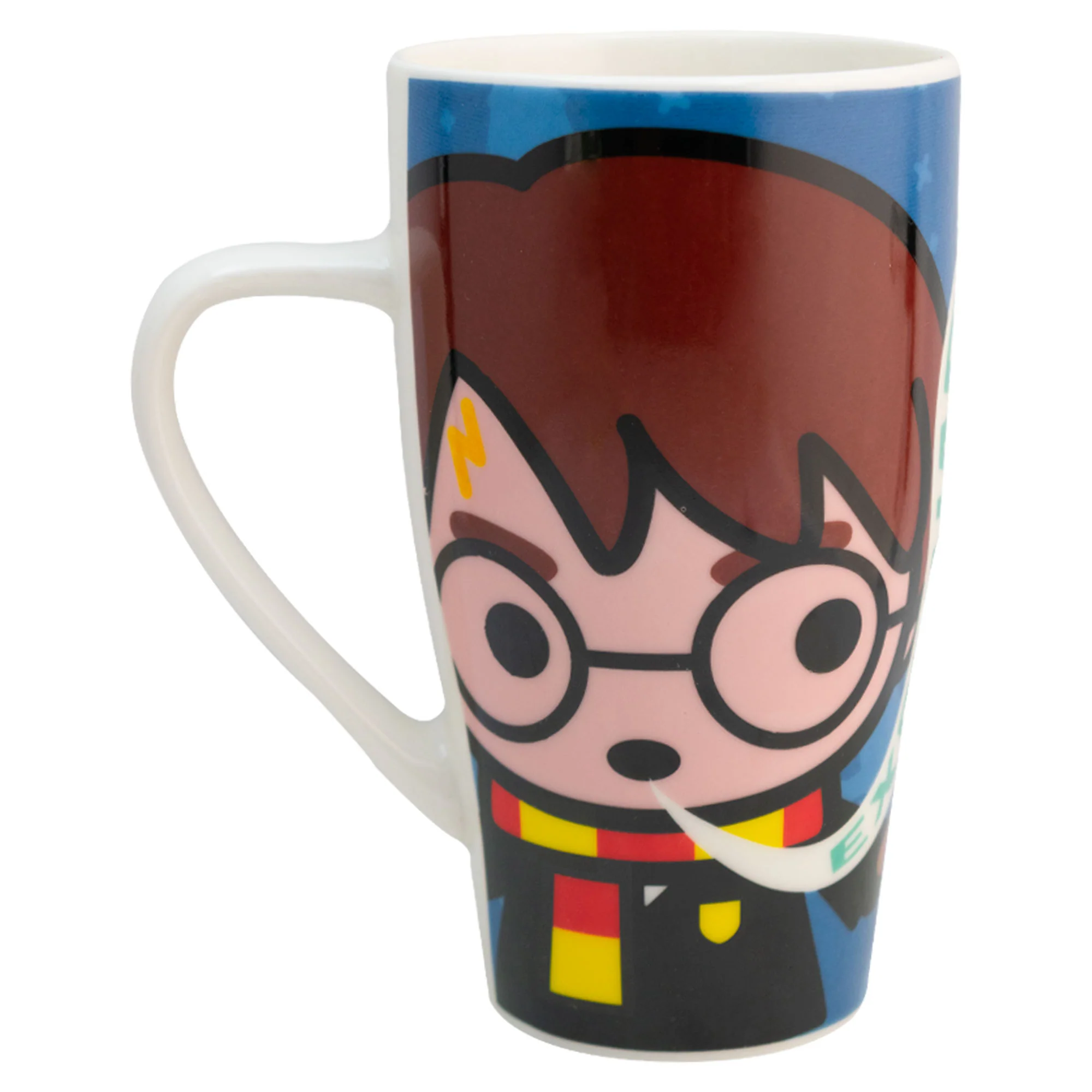 Taza Grande Porcelana Personajes Animados Tarro Alto 600ml - Imagen 5