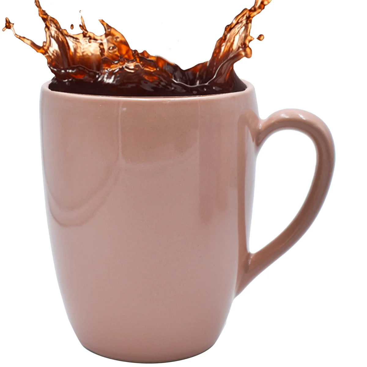 Taza Lisa Mediana Núvo Ceramica 330ml