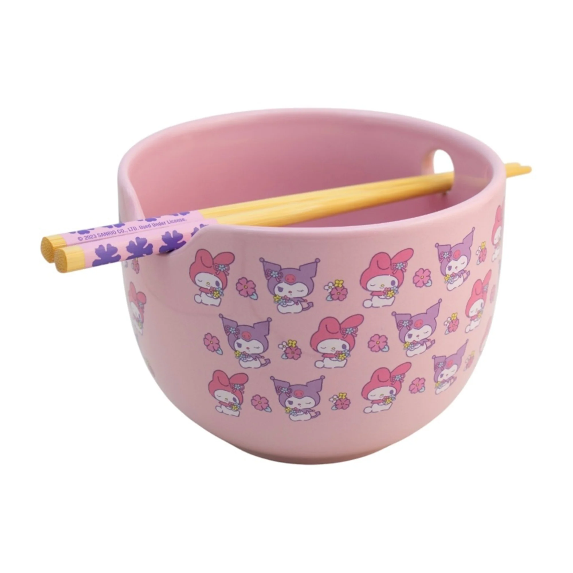 Set de Bowl para Ramen con Palillos Personajes Animados 592ml - Imagen 2