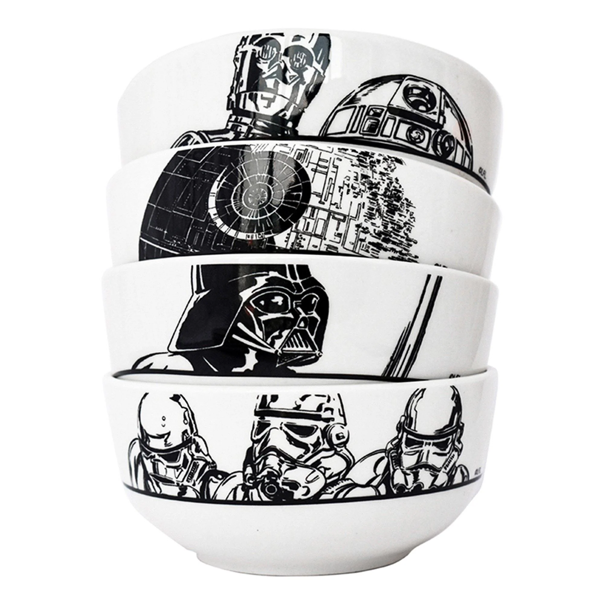 Vajilla de Porcelana Fun Kids Disney Star Wars 12pz - Imagen 4
