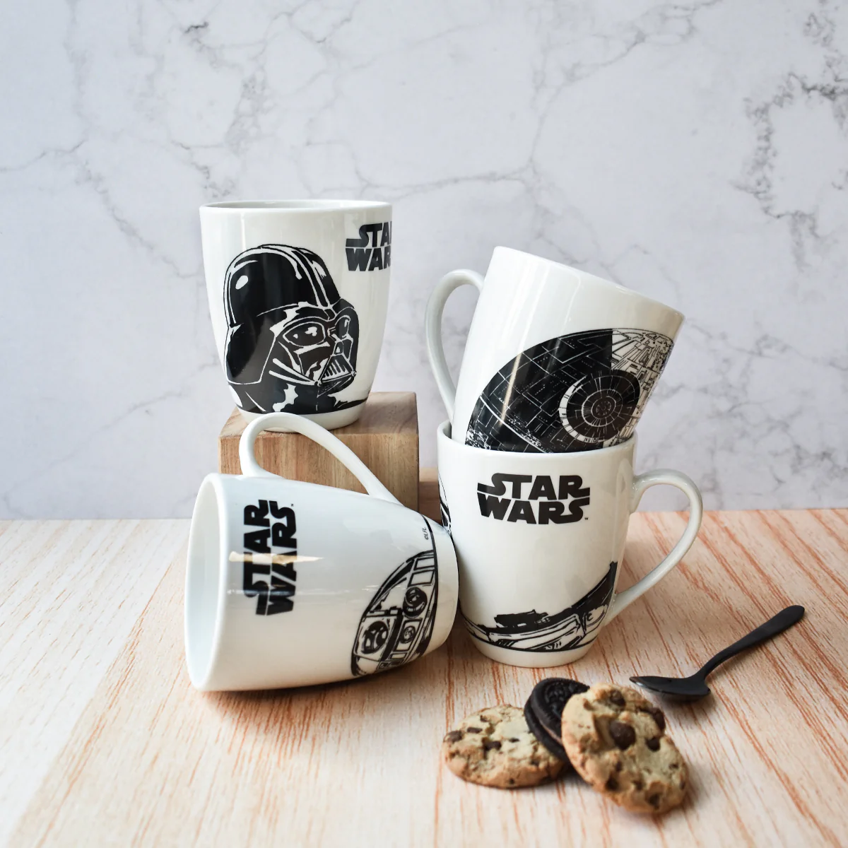 Vajilla de Porcelana Fun Kids Disney Star Wars 12pz - Imagen 7