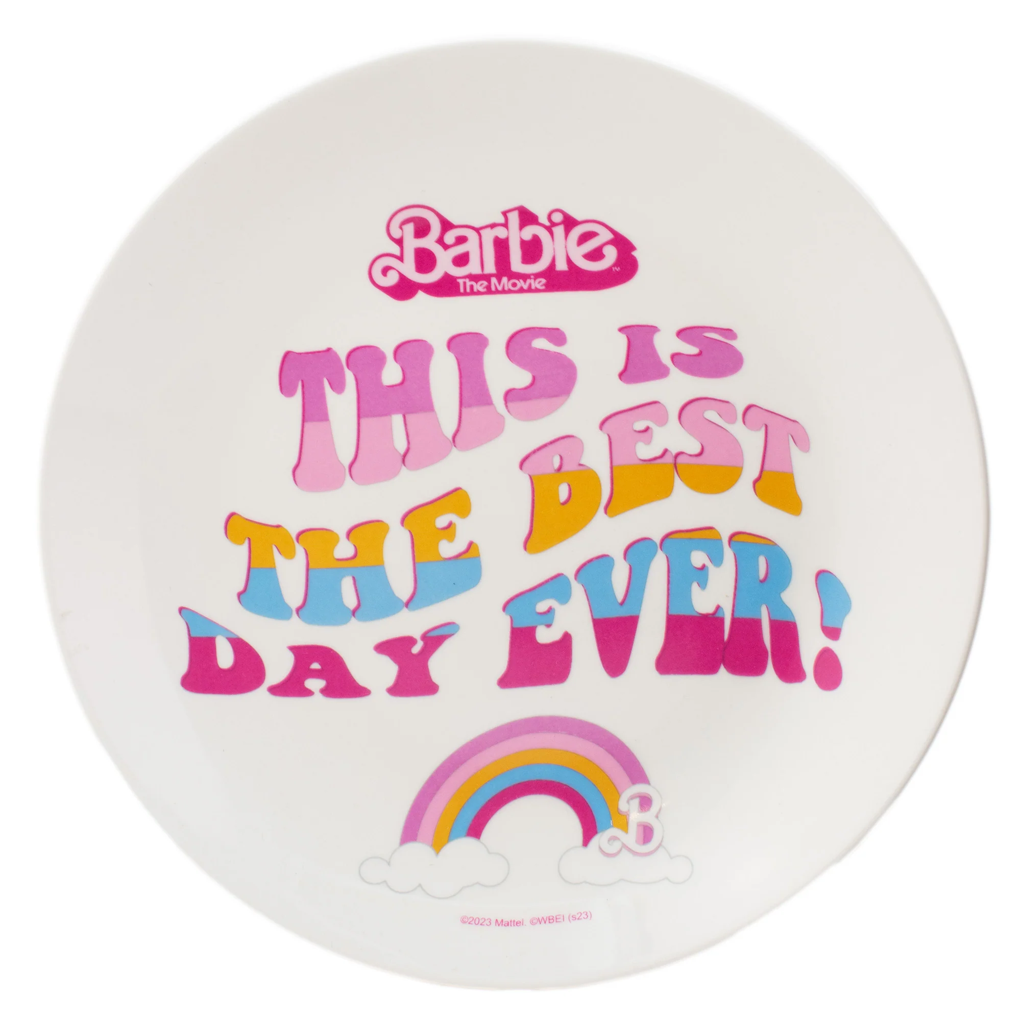 Vajilla De Porcelana Barbie 16pza Plato Hondo Extendido y Tazas - Imagen 9