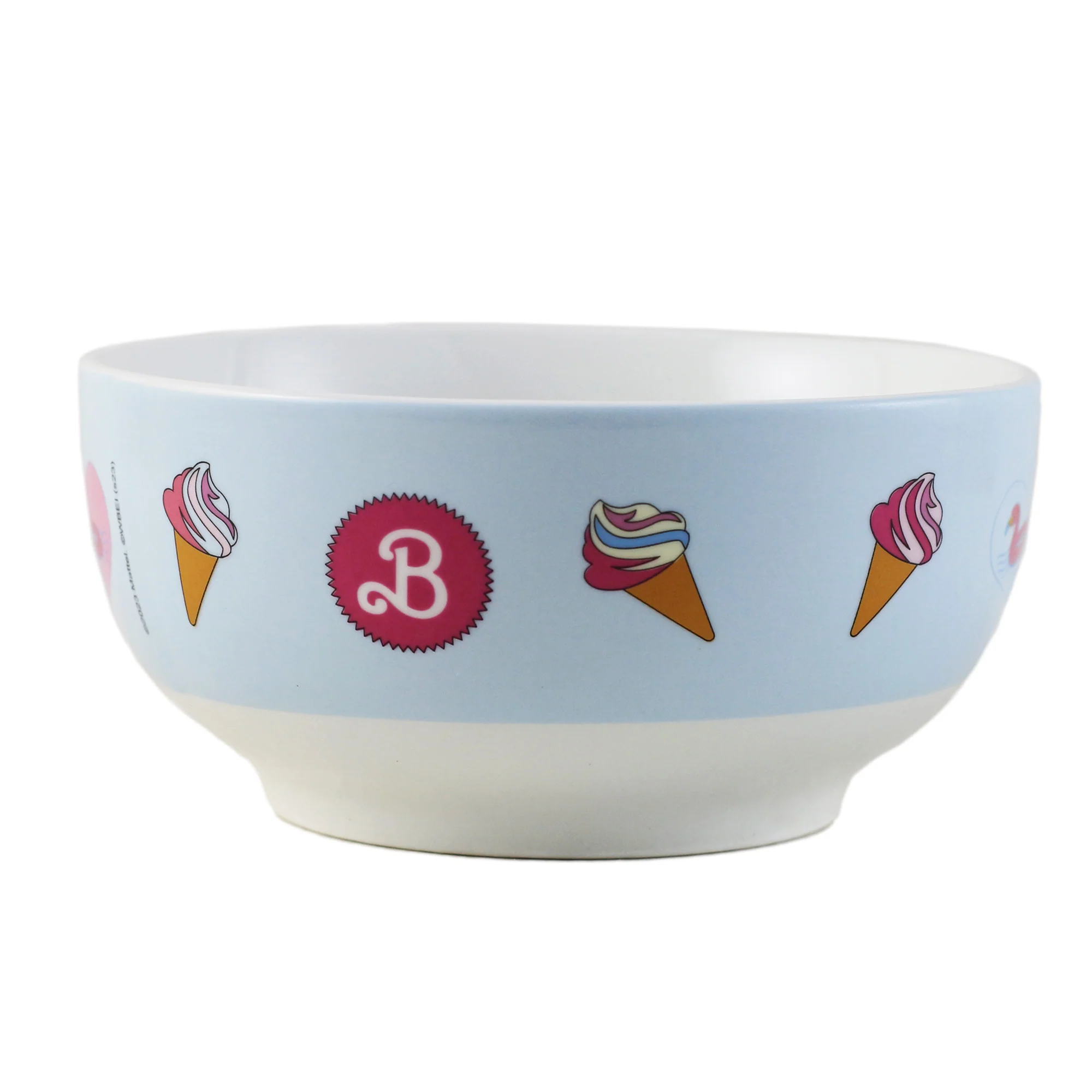 Vajilla De Porcelana Barbie 16pza Plato Hondo Extendido y Tazas - Imagen 2