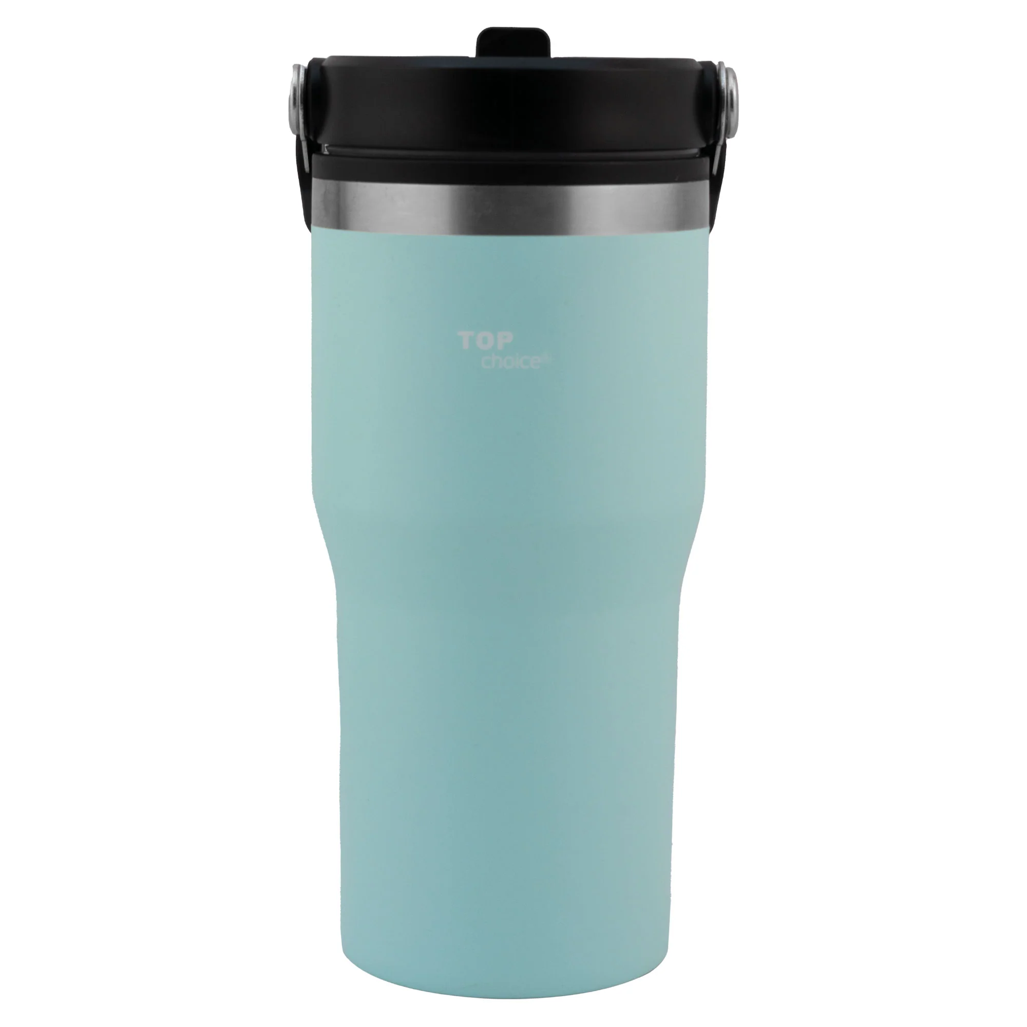 Termo de Acero Inoxidable con Doble Pared, Agarradera Y Popote 650ml - Imagen 6