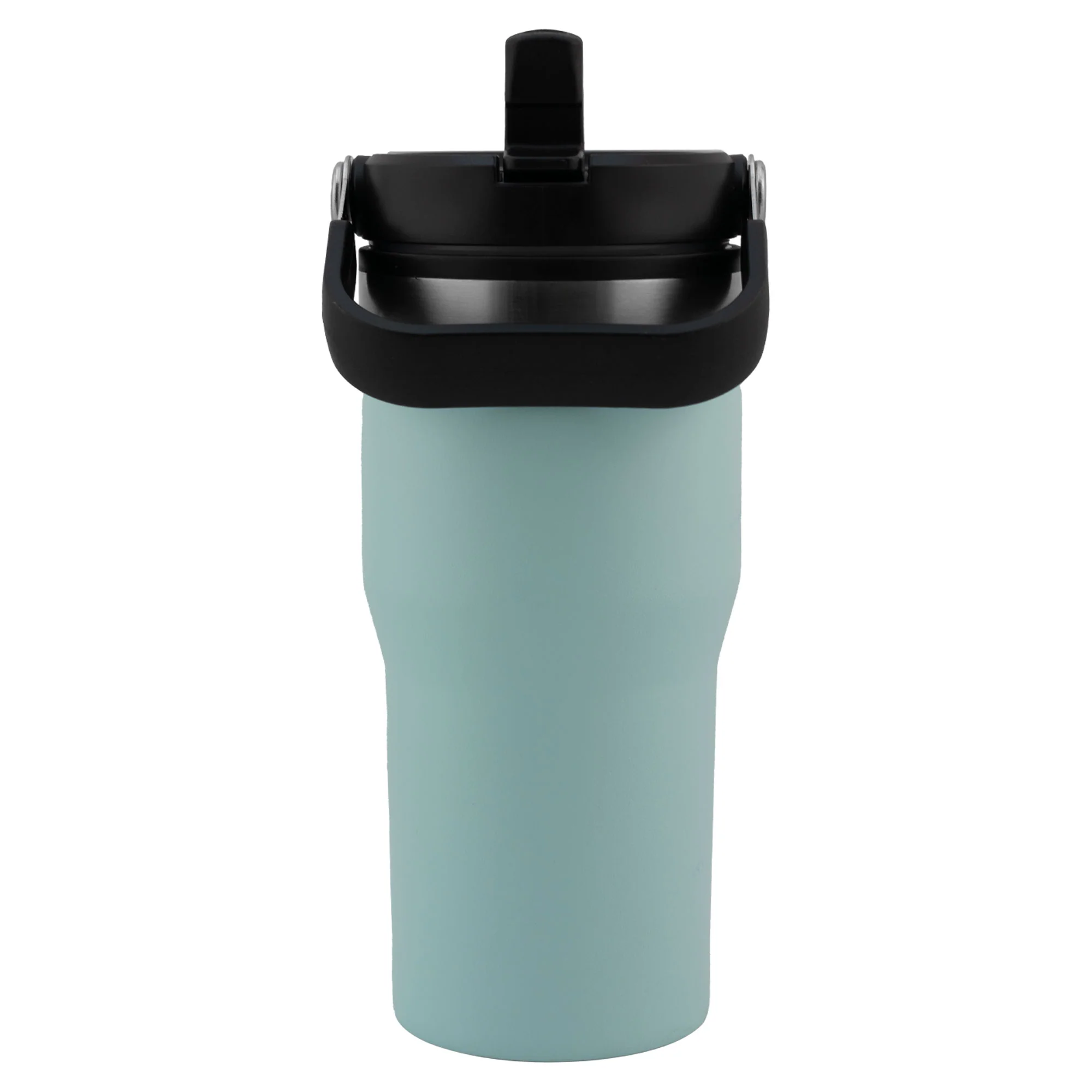 Termo de Acero Inoxidable con Doble Pared, Agarradera Y Popote 650ml - Imagen 7