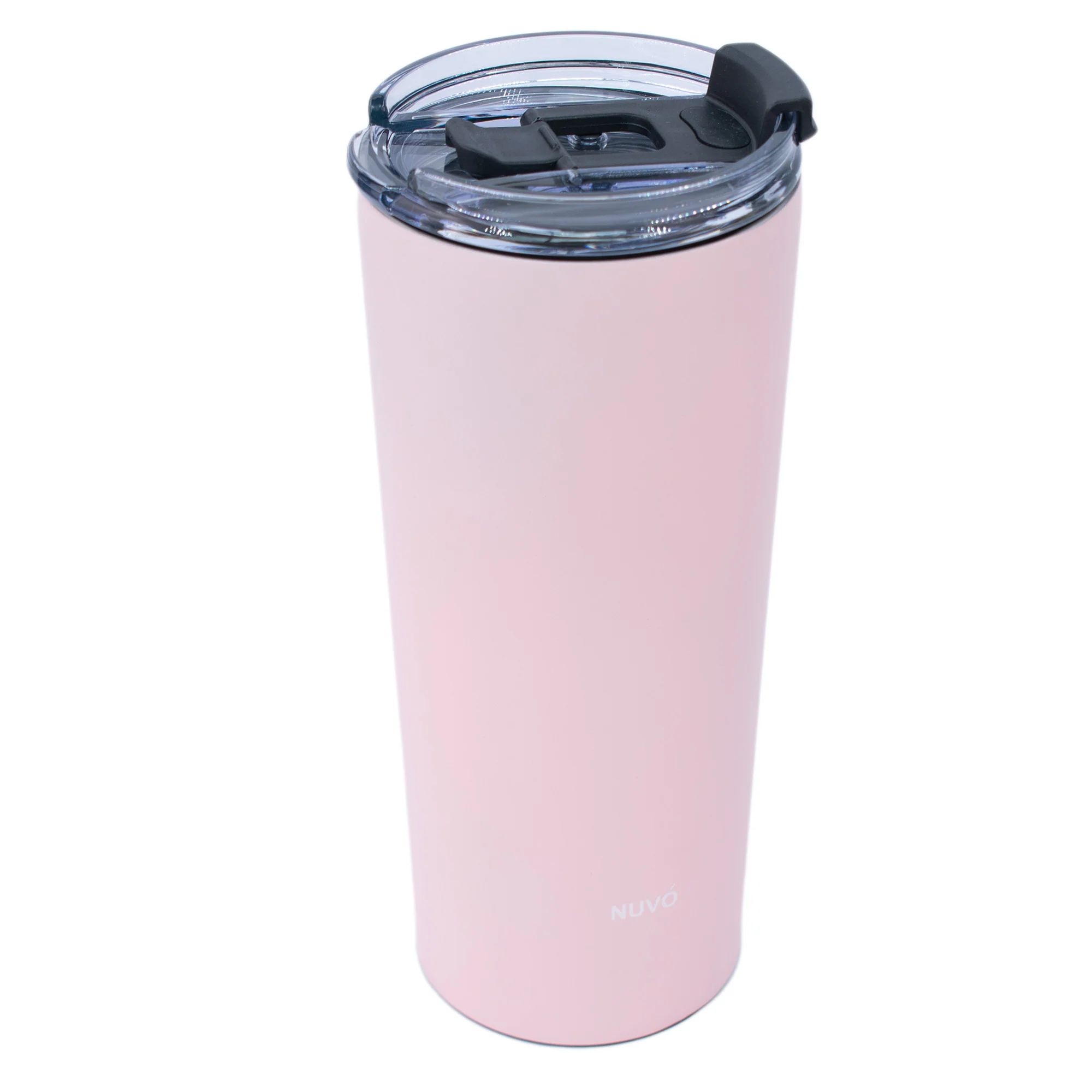 Termo de Acero Inoxidable con Doble Pared y Popote Incluido NUVÓ 600ml Distintos Colores - Imagen 3