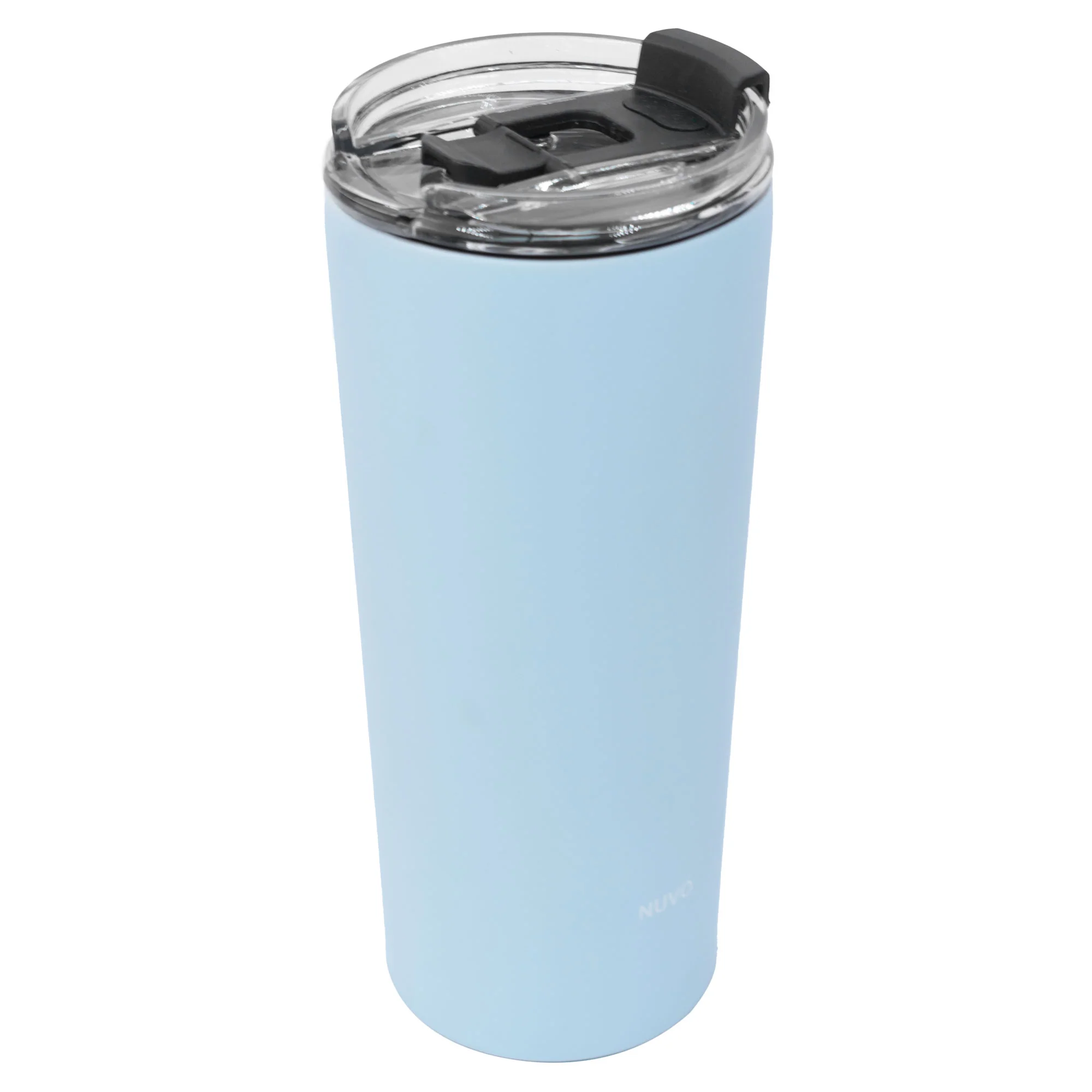 Termo de Acero Inoxidable con Doble Pared y Popote Incluido NUVÓ 600ml Distintos Colores - Imagen 7