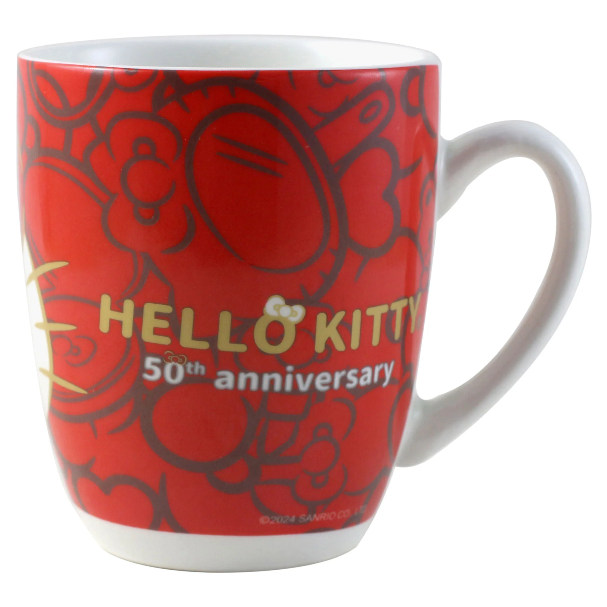 Vajilla De Porcelana Hello Kitty 50 Aniversario 12 Pzas - Imagen 9