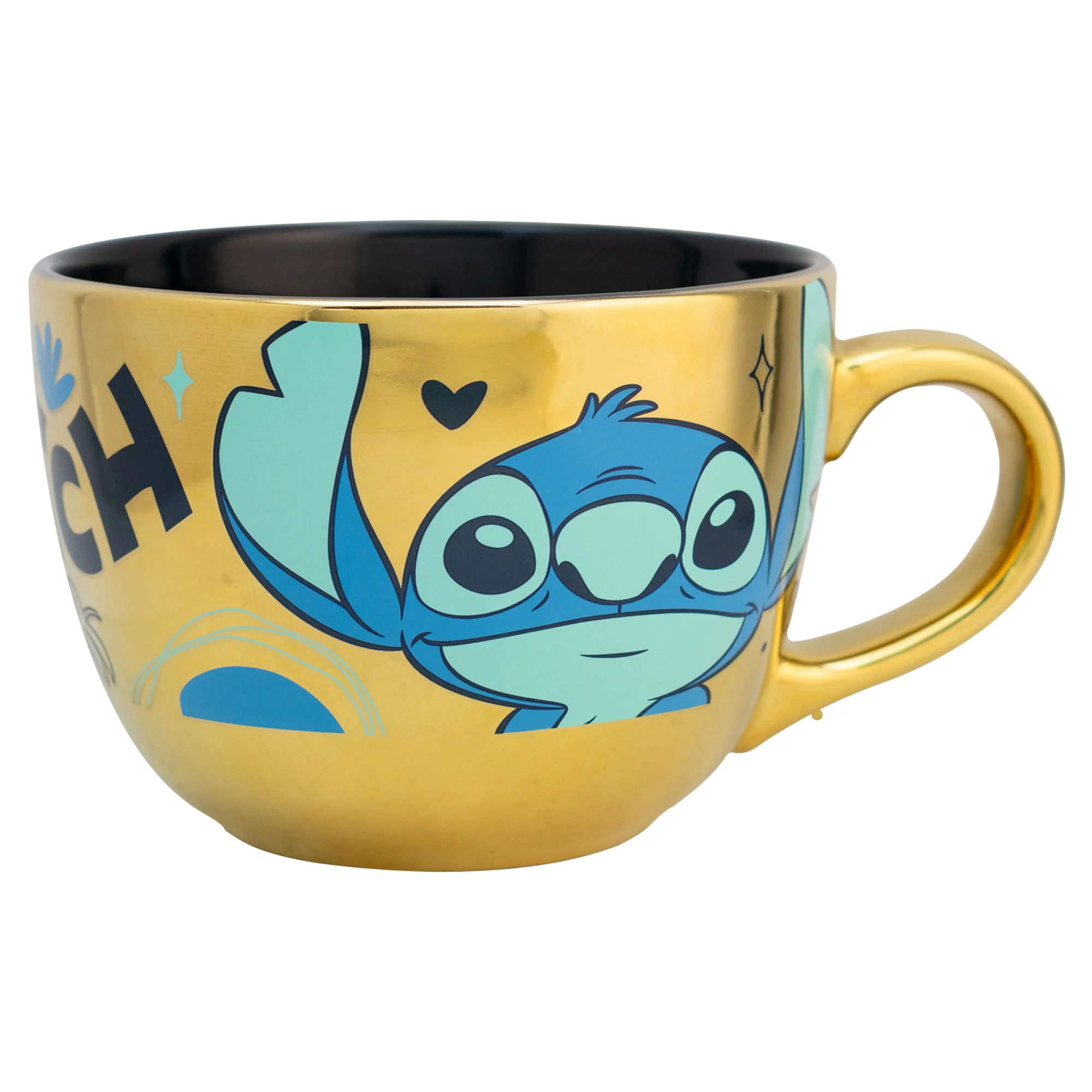 Taza de Cerámica Jumbo Fun Kids Metalizada Personajes Animados 710ml - Imagen 3