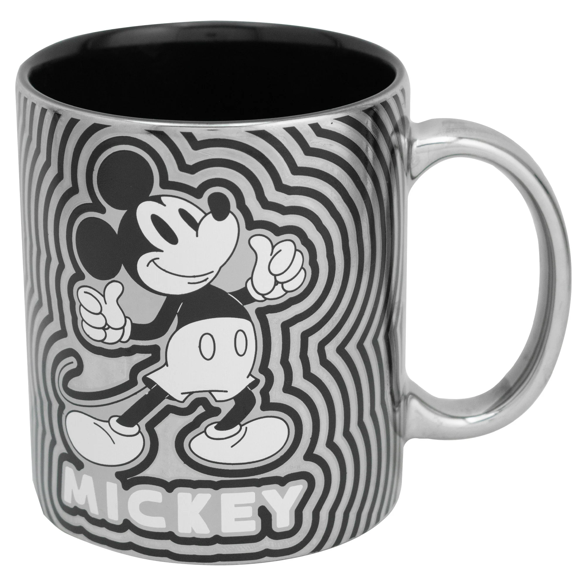 Taza Cerámica Metalizada Para Café Personajes Animados 325ml - Imagen 6