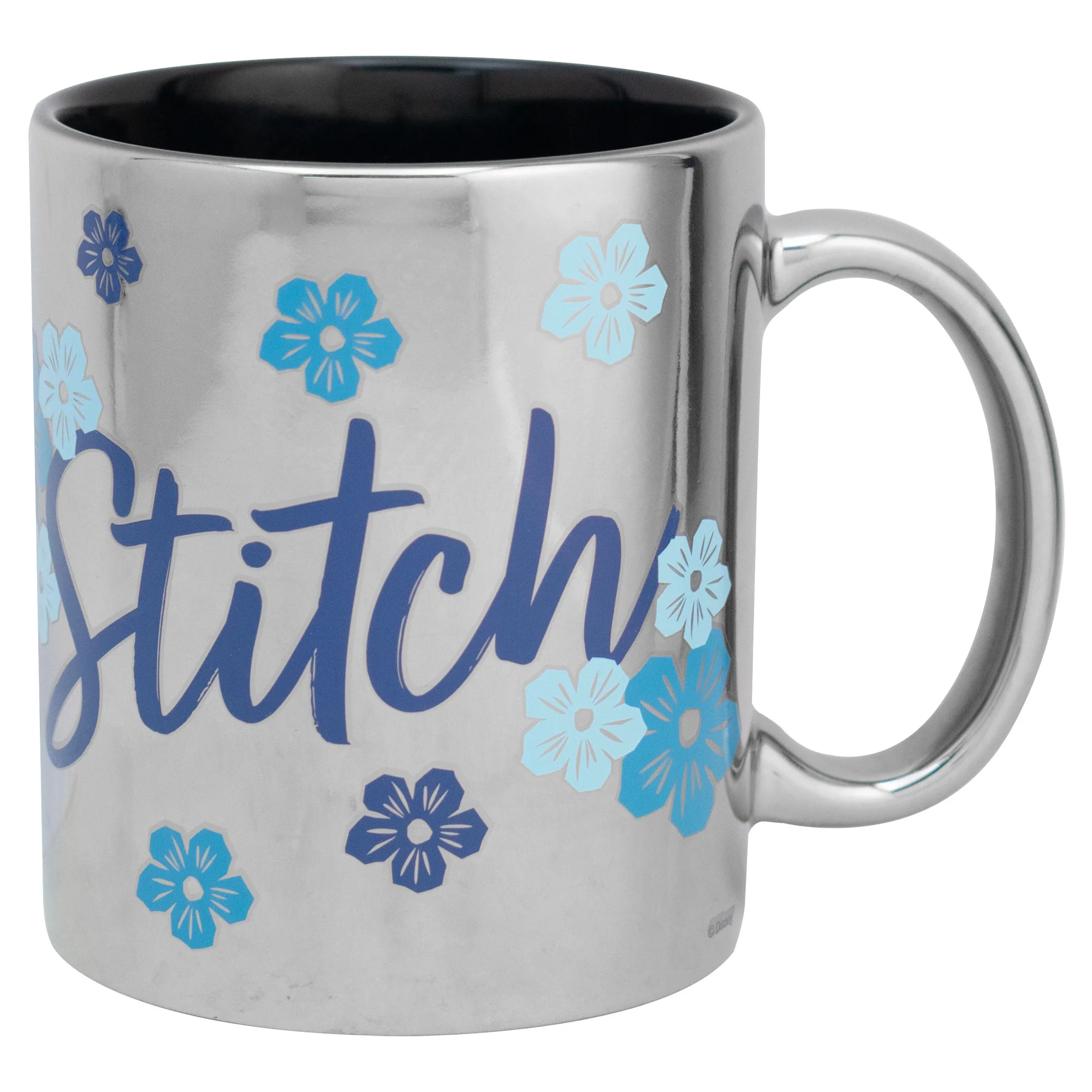 Taza Cerámica Metalizada Para Café Personajes Animados 325ml - Imagen 9