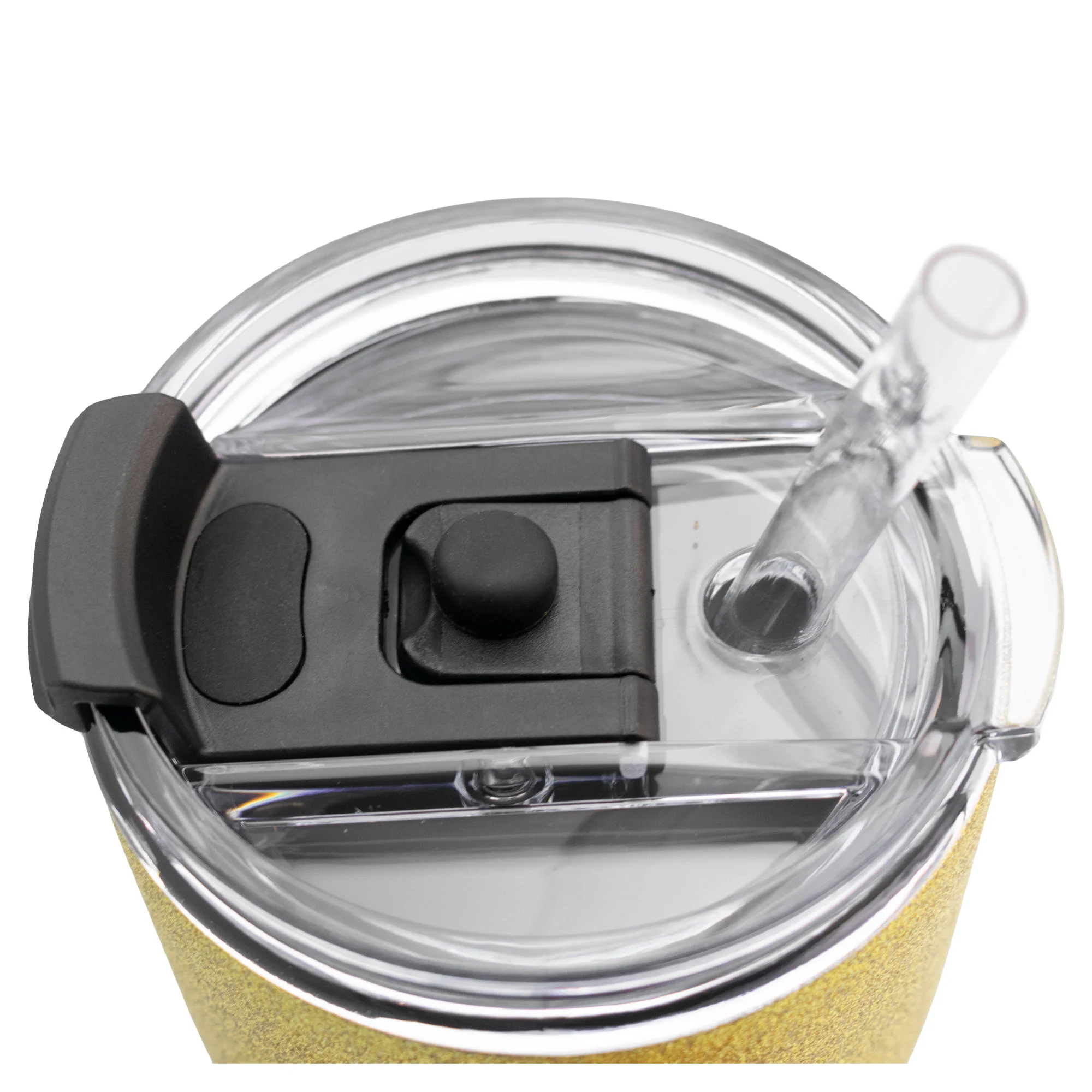 Termo de Acero Inoxidable con Doble Pared en Acabado Glitter NUVÓ 380ml - Imagen 3