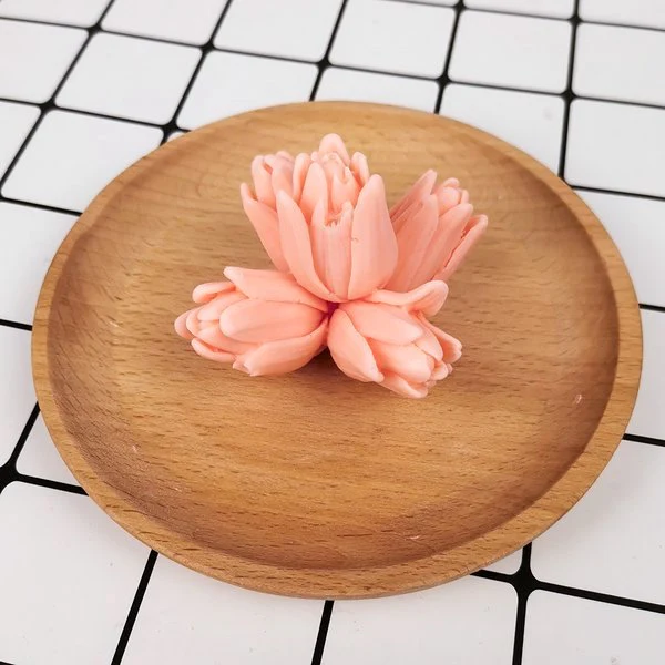 Molde de Silicón Profesional Ramo de Lilis 3D para Vela - Imagen 3