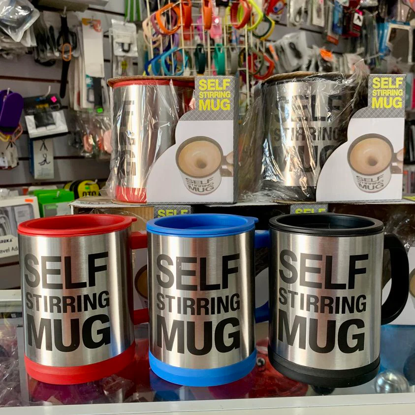 Taza Aislada De Acero Inoxidable Auto agitable J06786