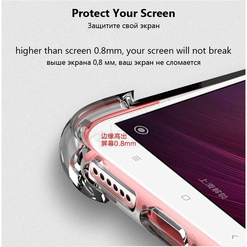 Funda Tpu Transparente Xiaomi Redmi Note 6 Note 6 Pro - Imagen 3