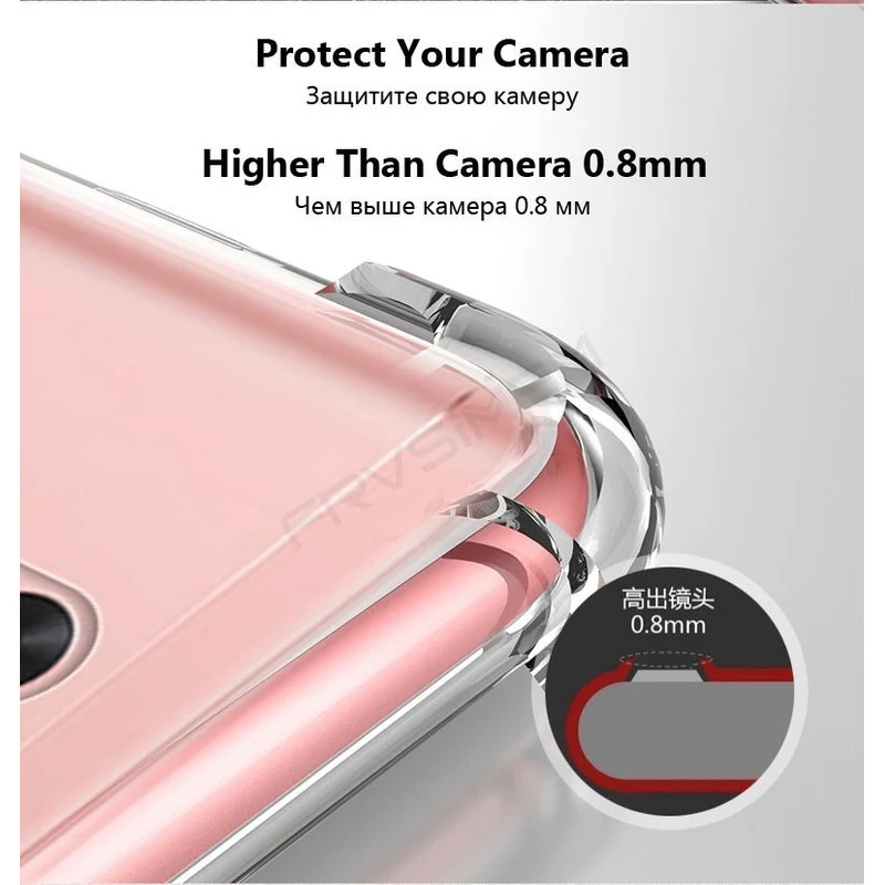 Funda Tpu Transparente Xiaomi Redmi Note 6 Note 6 Pro - Imagen 4