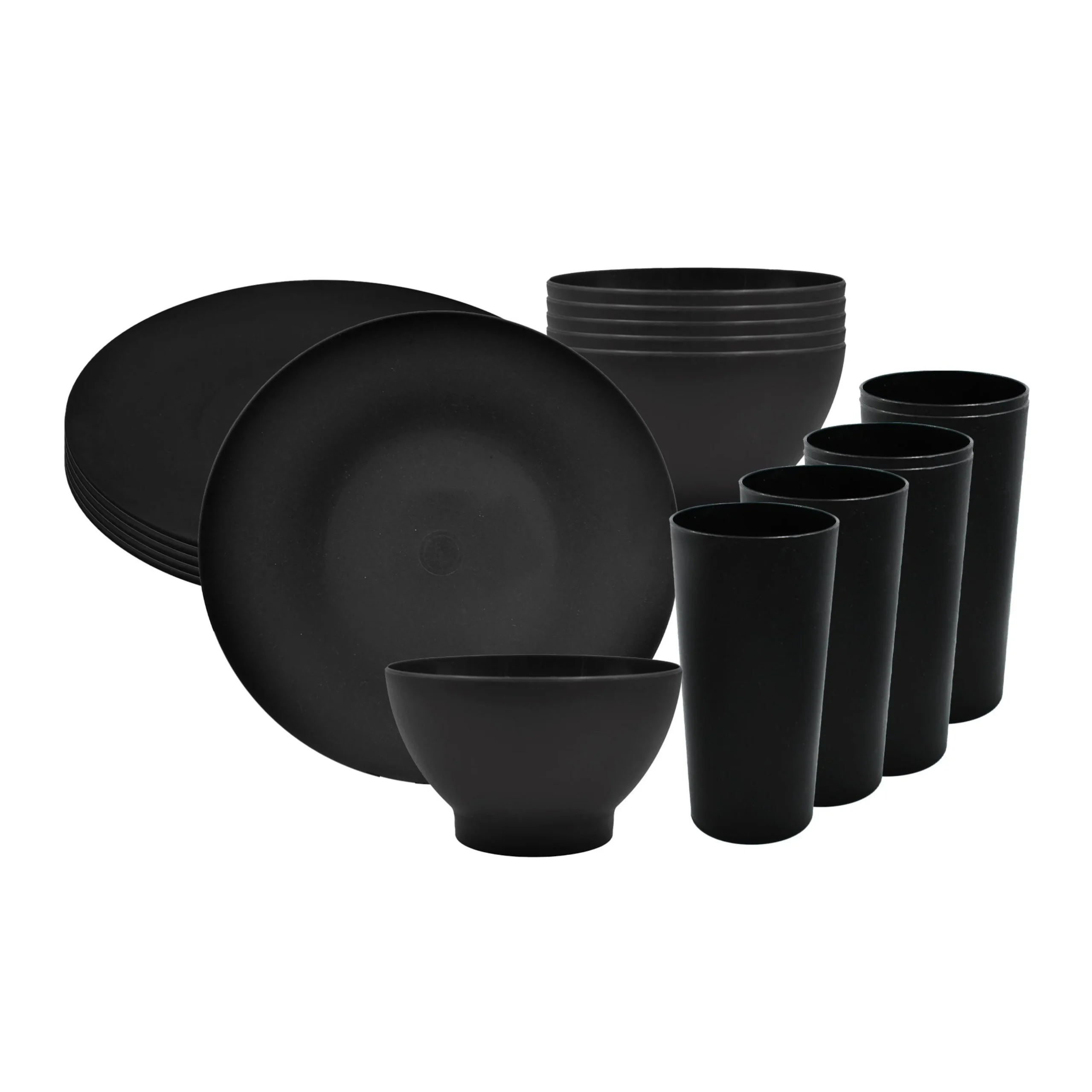 Vajilla Plástico Coza Para 6 Personas 18 Pzas - Imagen 8