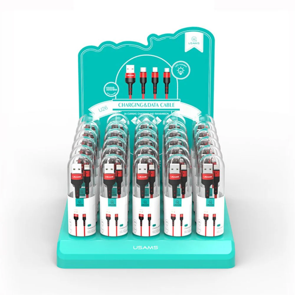 Cable de Carga y Datos Tipo C USAMS 1m Carga Rapida 3.0A Modelo U26 - Imagen 3