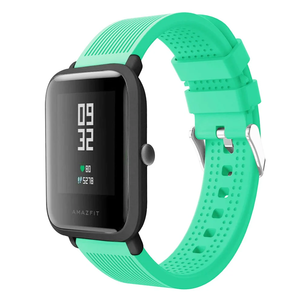 Pulsera Banda de Reemplazo de Silicona Texturizada para Xiaomi Amazfit Bip J06428 - Imagen 7