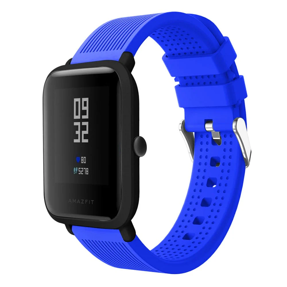 Pulsera Banda de Reemplazo de Silicona Texturizada para Xiaomi Amazfit Bip J06428 - Imagen 5