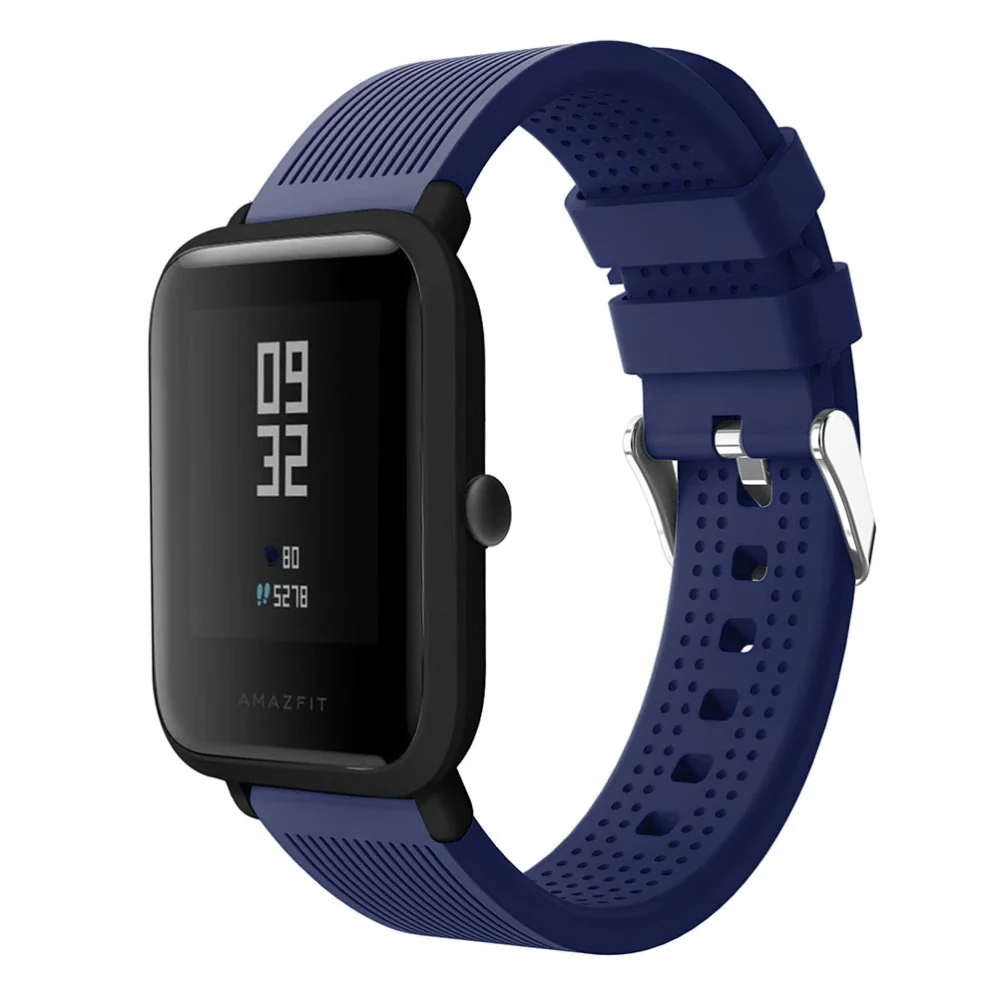 Pulsera Banda de Reemplazo de Silicona Texturizada para Xiaomi Amazfit Bip J06428 - Imagen 3