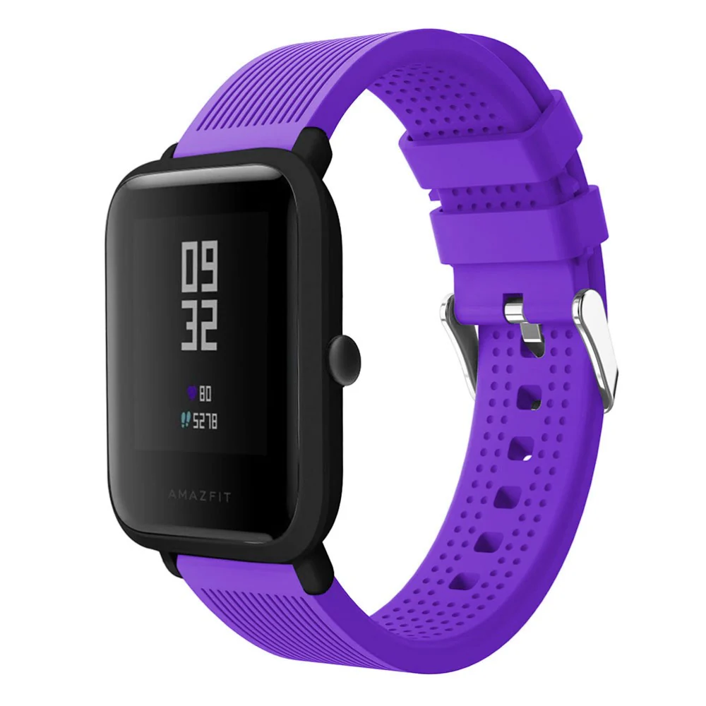 Pulsera Banda de Reemplazo de Silicona Texturizada para Xiaomi Amazfit Bip J06428