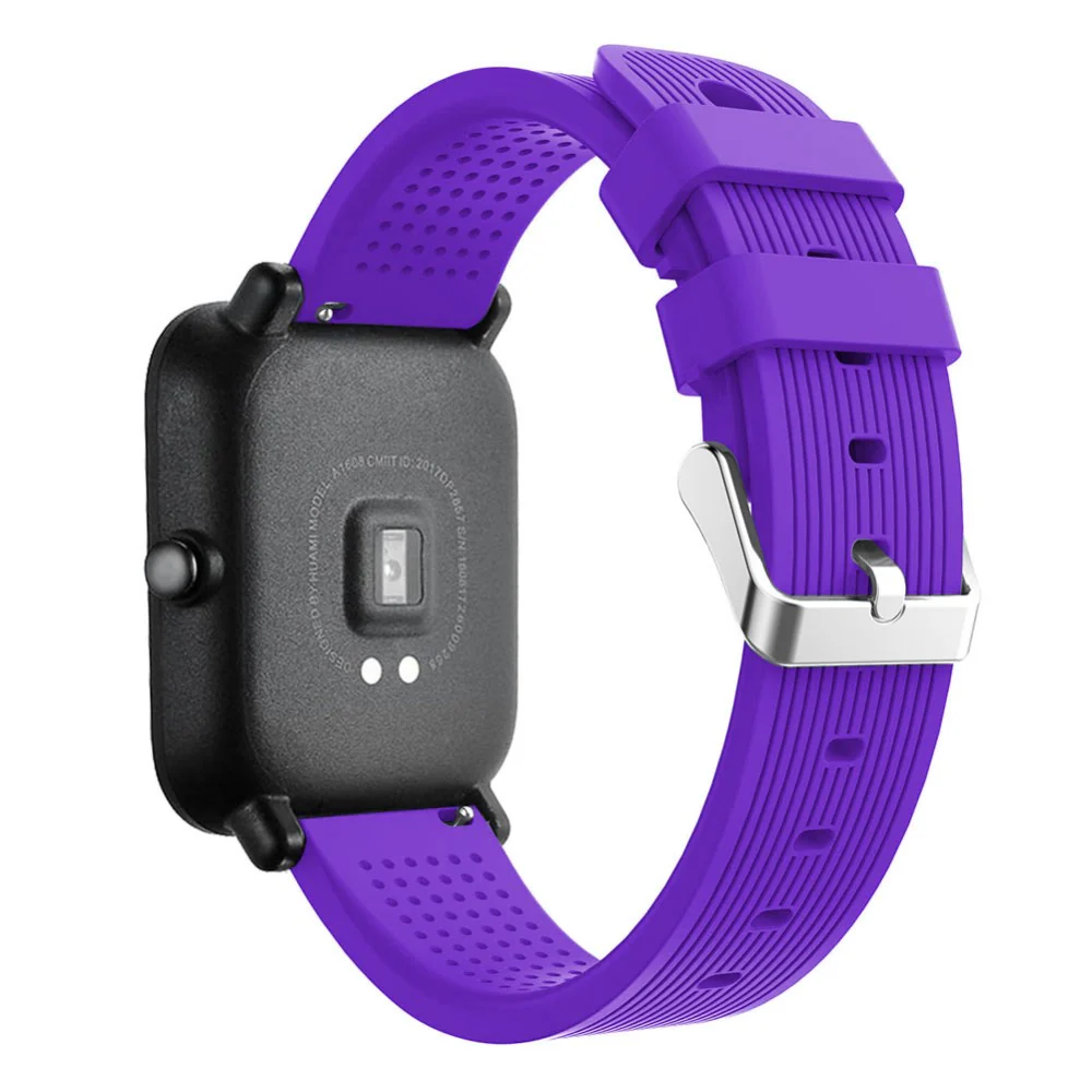 Pulsera Banda de Reemplazo de Silicona Texturizada para Xiaomi Amazfit Bip J06428 - Imagen 2