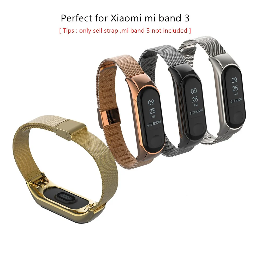 Brazalete con seguro de reemplazo para Xiaomi Mi Band 3 y Mi Band 4