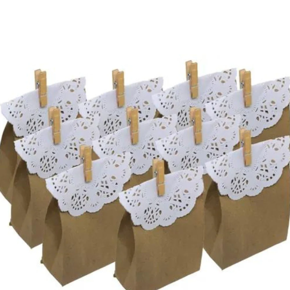 Blondas de Papel Blancas para Repostería - Imagen 2