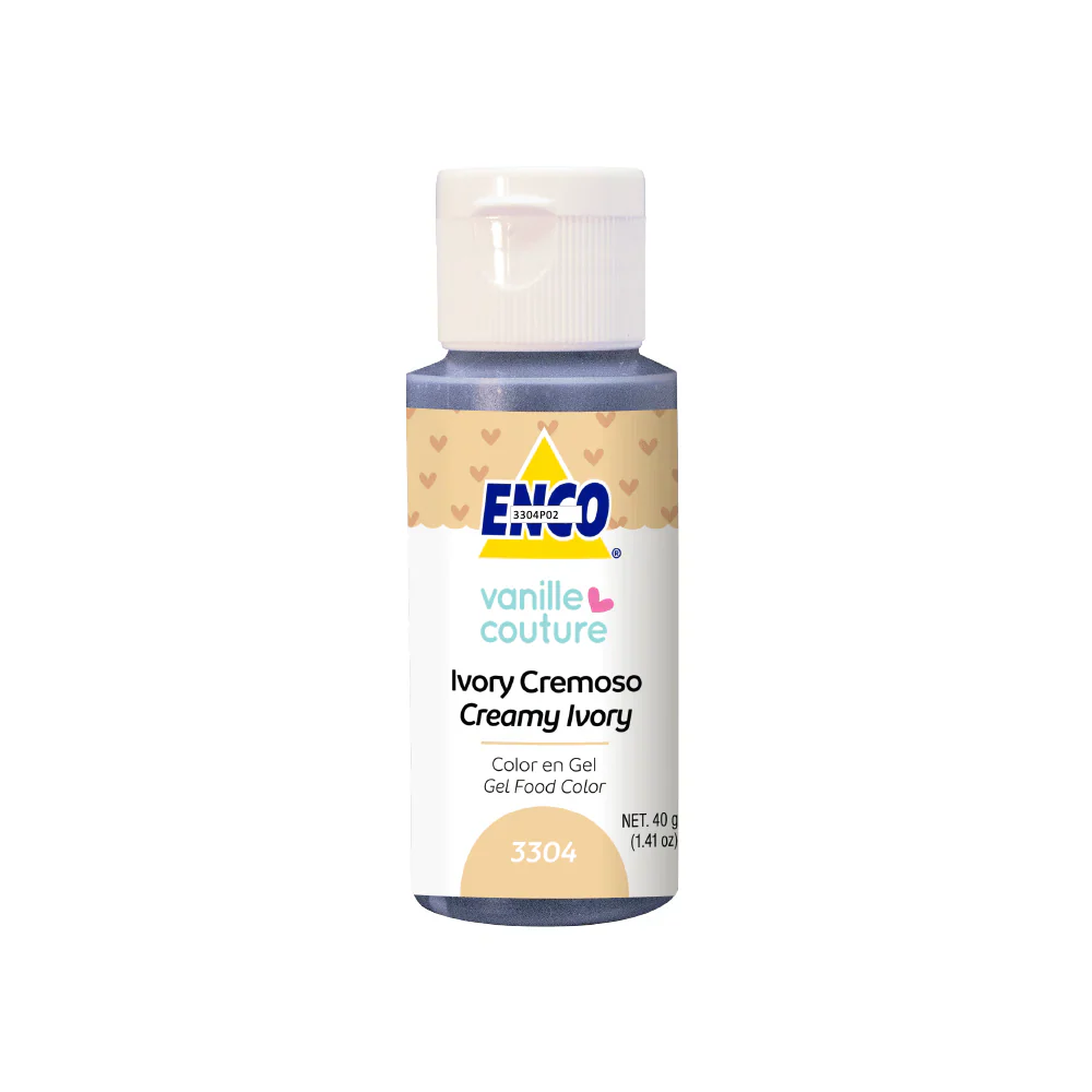 Color en Gel Ivory Cremoso ENCO 40 grs.