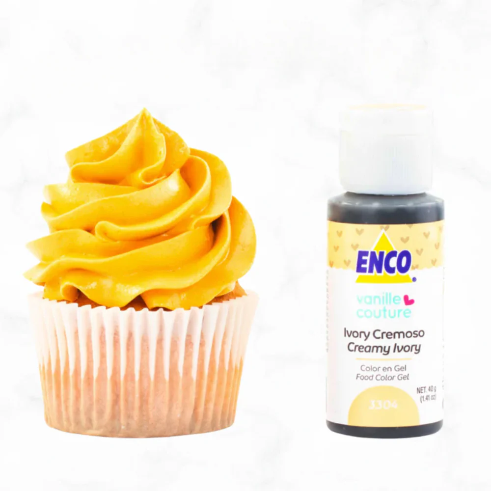 Color en Gel Ivory Cremoso ENCO 40 grs. - Imagen 2