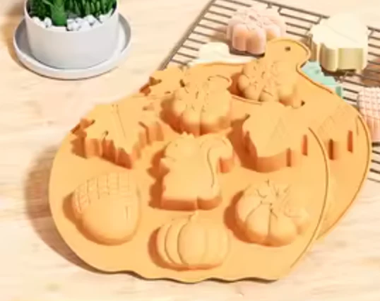 Molde Otoño Calabaza y Ardilla - Imagen 4