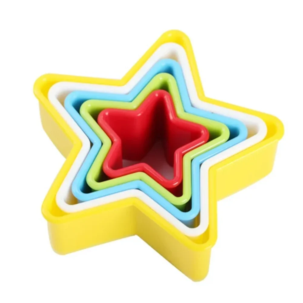 Set Cortadores de Galletas 5 Estrellas en Caja