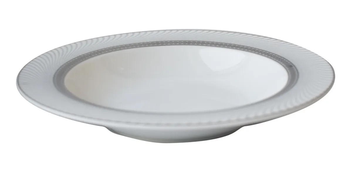 Vajilla de Porcelana Platino Top Choice 47 Piezas - Imagen 2