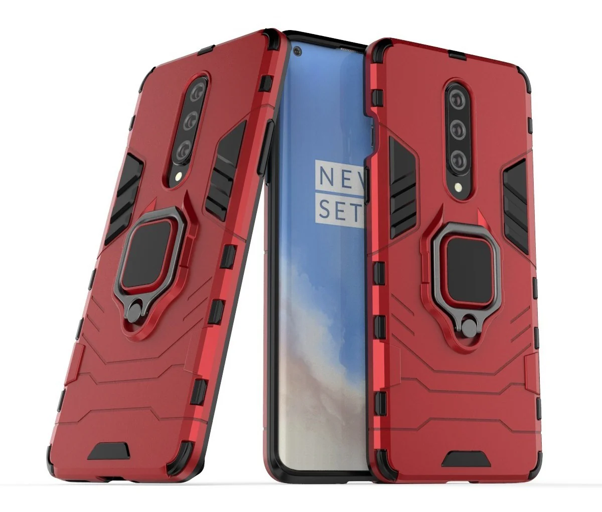 FUNDA USO RUDO CON ANILLO MAGNÉTICO PARA ONE PLUS 8