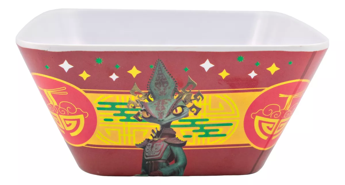 Vajilla Individual Melamina Kung Fu Panda 4 La Película 3 Pz - Imagen 6