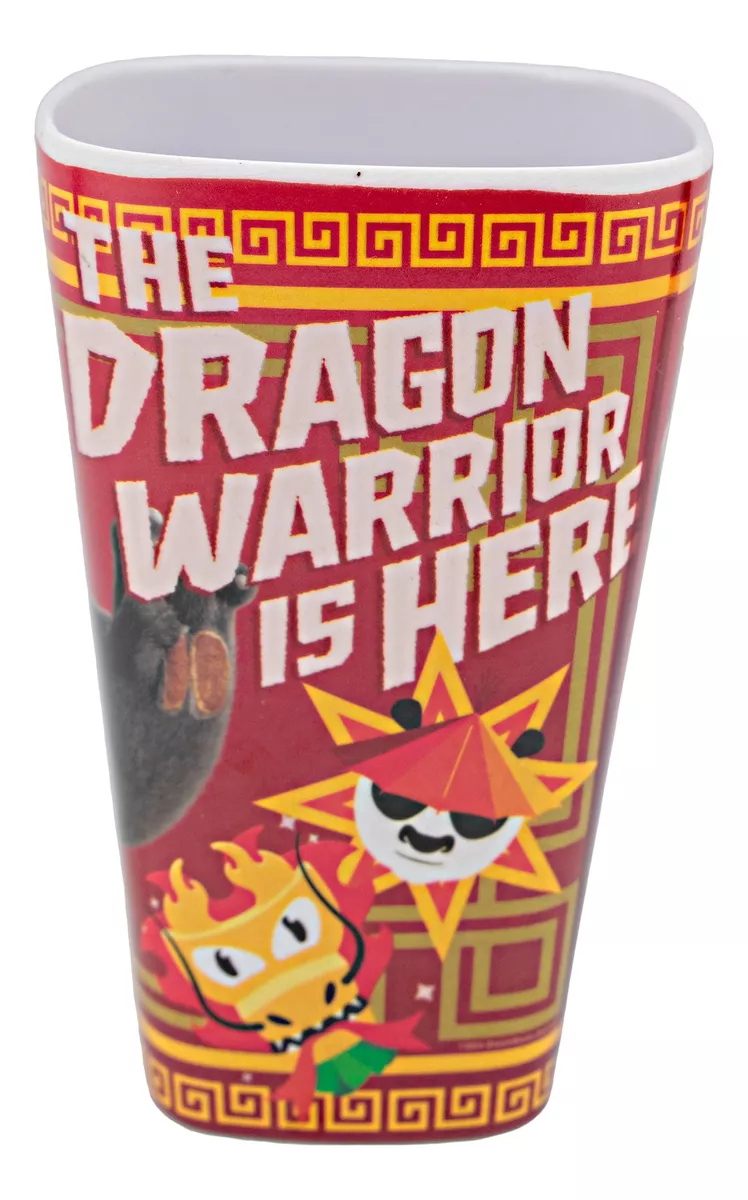 Vajilla Individual Melamina Kung Fu Panda 4 La Película 3 Pz - Imagen 3