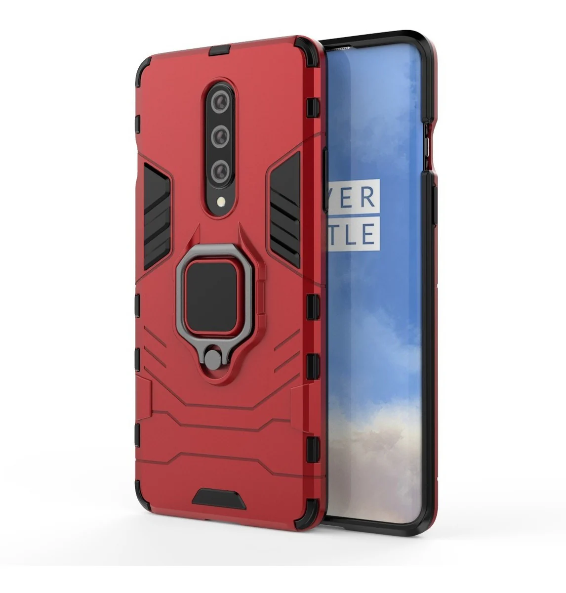 FUNDA USO RUDO CON ANILLO MAGNÉTICO PARA ONE PLUS 8 - Imagen 6