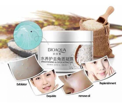 Bioaqua Exfoliante De Arroz + Ácido Hialurónico Aclarante