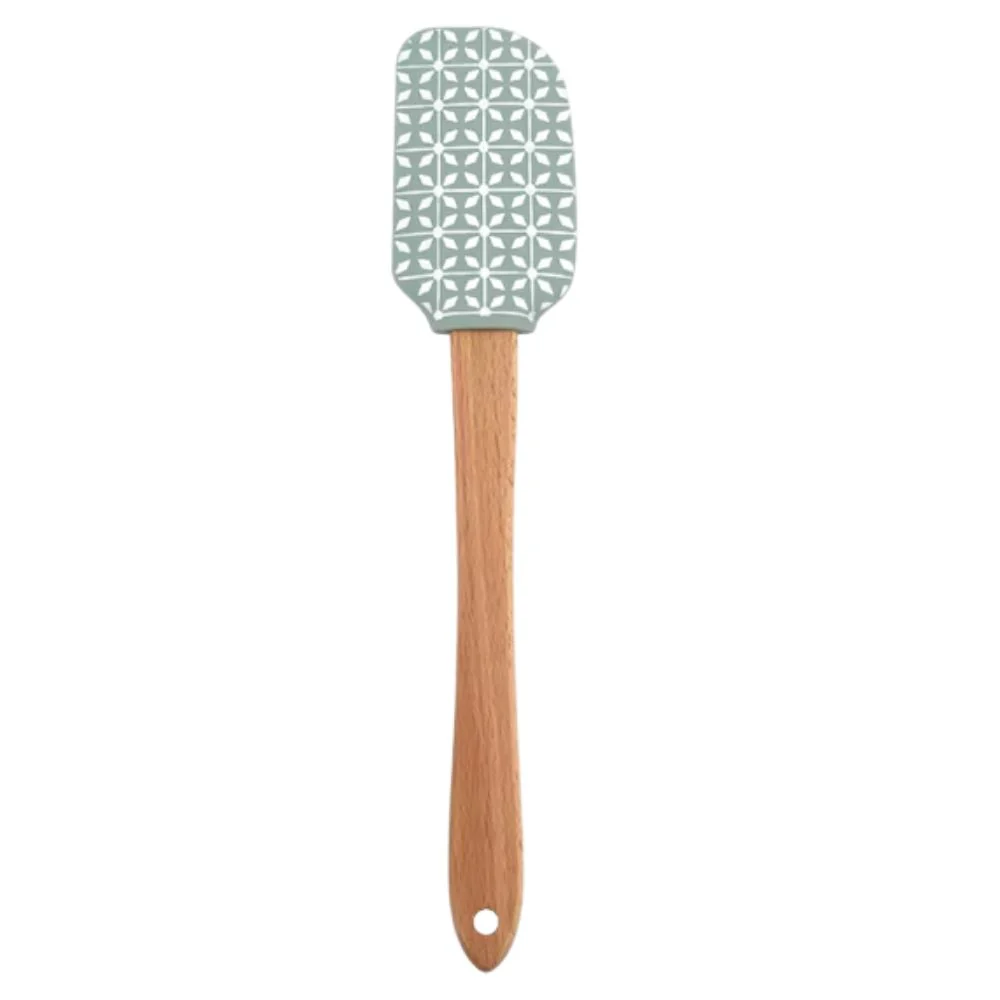 Espátula de Silicón Decorativa con Mango de Madera - Imagen 3
