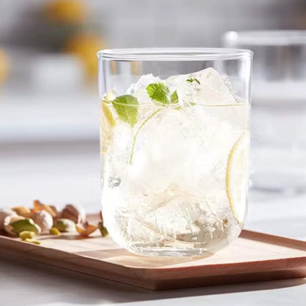 Frasco de Cristal para Vela Sin Tapa Curvo - Imagen 2