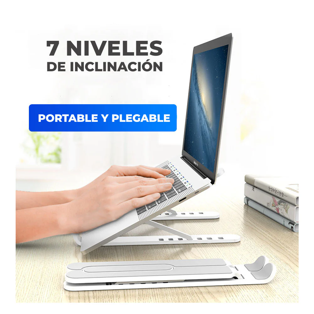 Base Soporte Para Laptop Plegable Portátil Y Ajustable